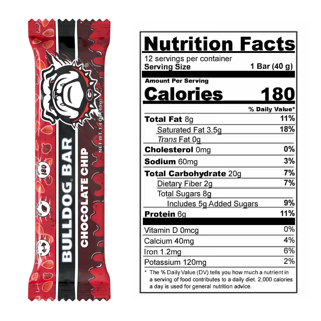 Bulldog Bars 🍫 12X (1.4oz) Bars!